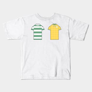 Celtic 1988 Centenary Retro Games Console Pixel Jerseys Kids T-Shirt